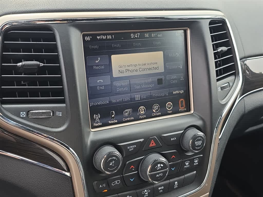2015 Jeep Grand Cherokee Overland