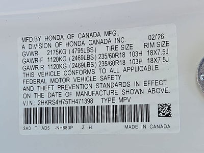 2026 Honda CR-V EX-L