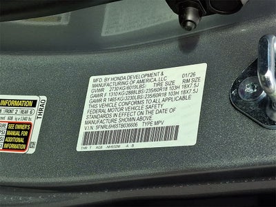 2026 Honda Odyssey EX-L