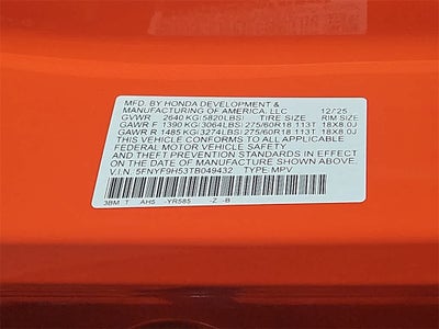 2026 Honda Passport TrailSport Blackout