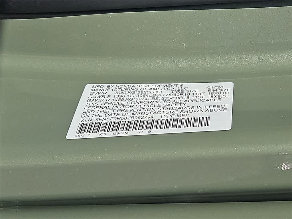 2026 Honda Passport TrailSport