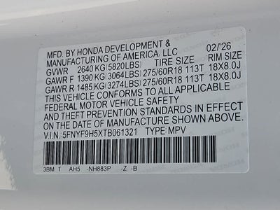 2026 Honda Passport TrailSport Blackout