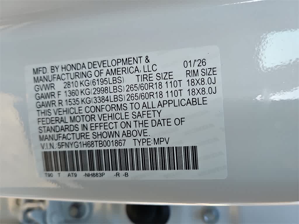 2026 Honda Pilot TrailSport