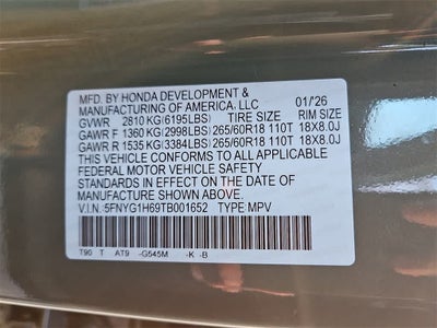 2026 Honda Pilot TrailSport