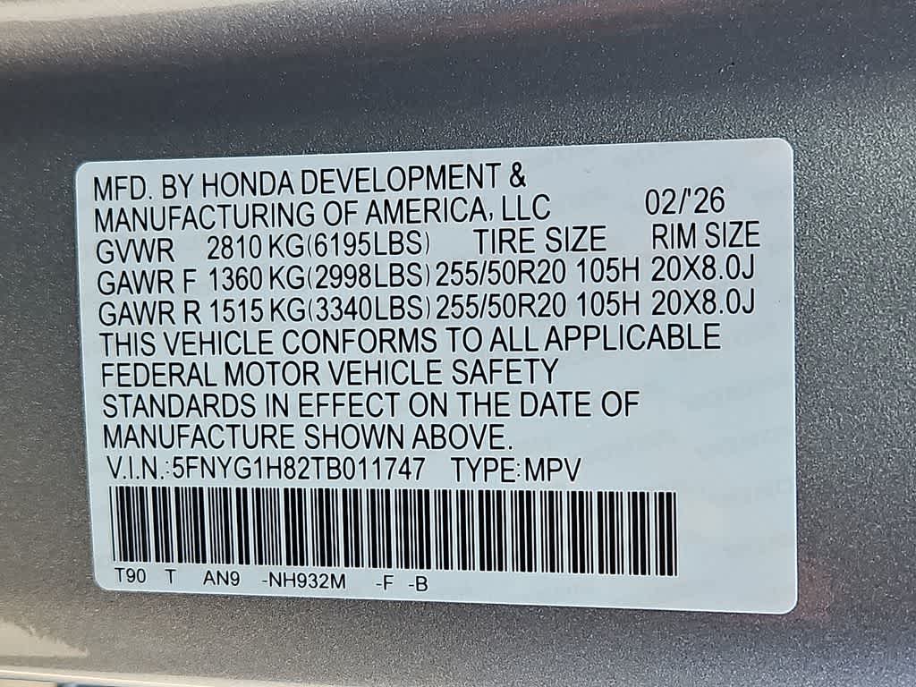 2026 Honda Pilot Elite