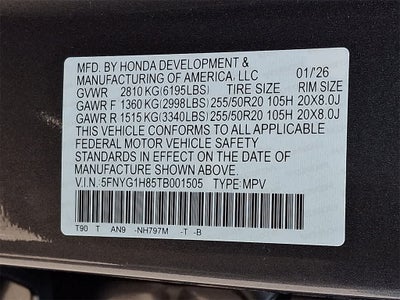 2026 Honda Pilot Elite