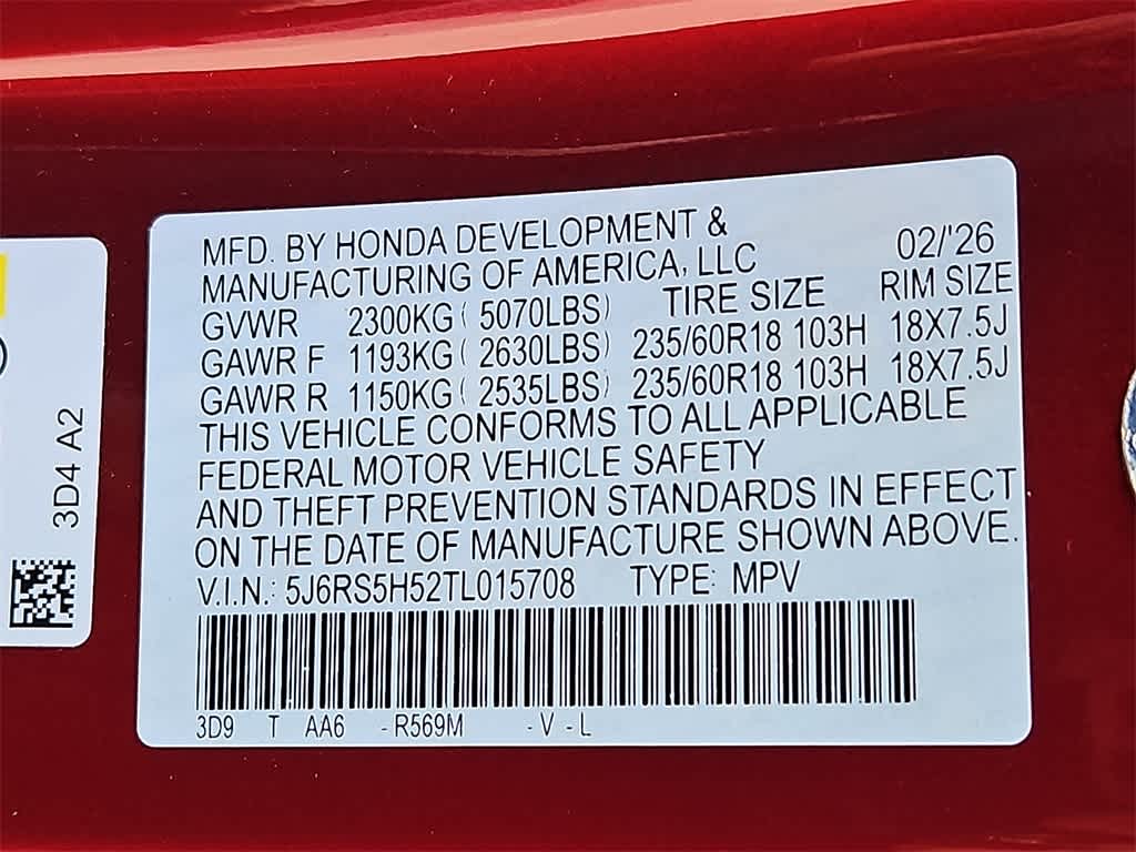 2026 Honda CR-V Hybrid Sport