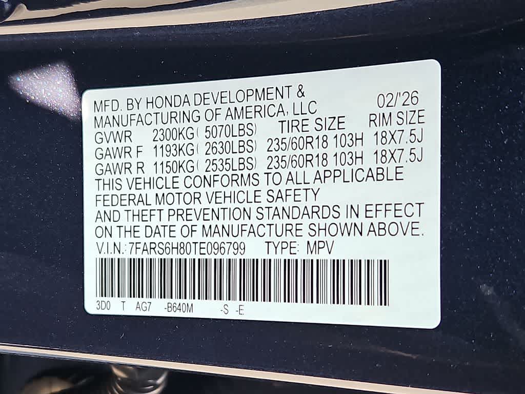 2026 Honda CR-V Hybrid Sport-L