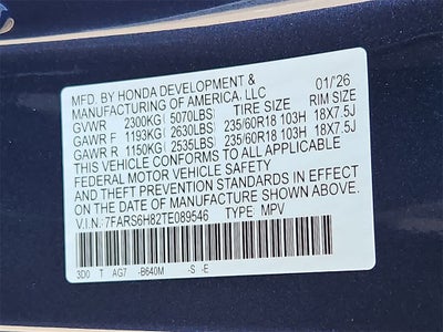 2026 Honda CR-V Hybrid Sport-L