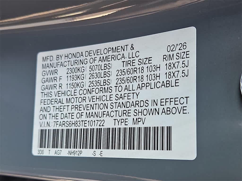 2026 Honda CR-V Hybrid Sport-L