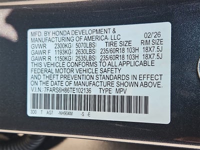 2026 Honda CR-V Hybrid Sport-L
