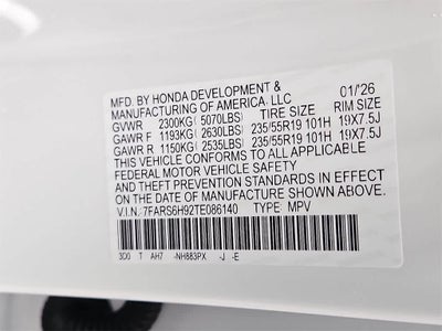 2026 Honda CR-V Hybrid Sport Touring