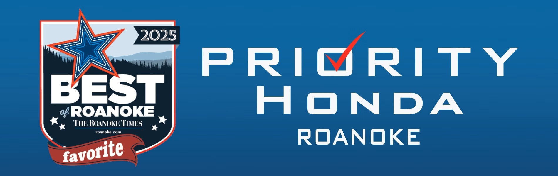 Best of Roanoke at Priority Honda Roanoke in Roanoke VA
