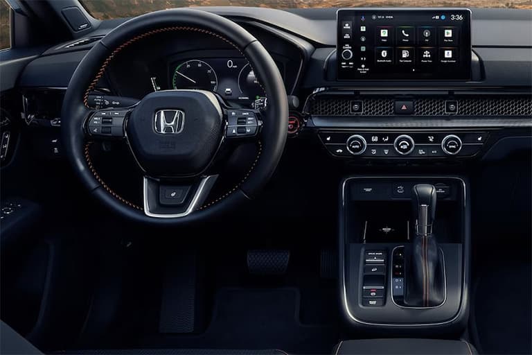 CR-V Hybrid in Roanoke, VA has many upscale tech features.