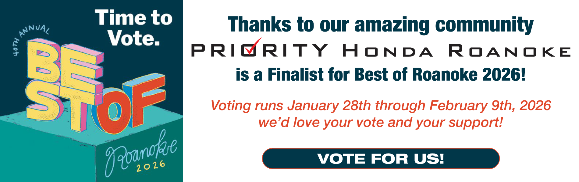 Time to vote best of Roanoke