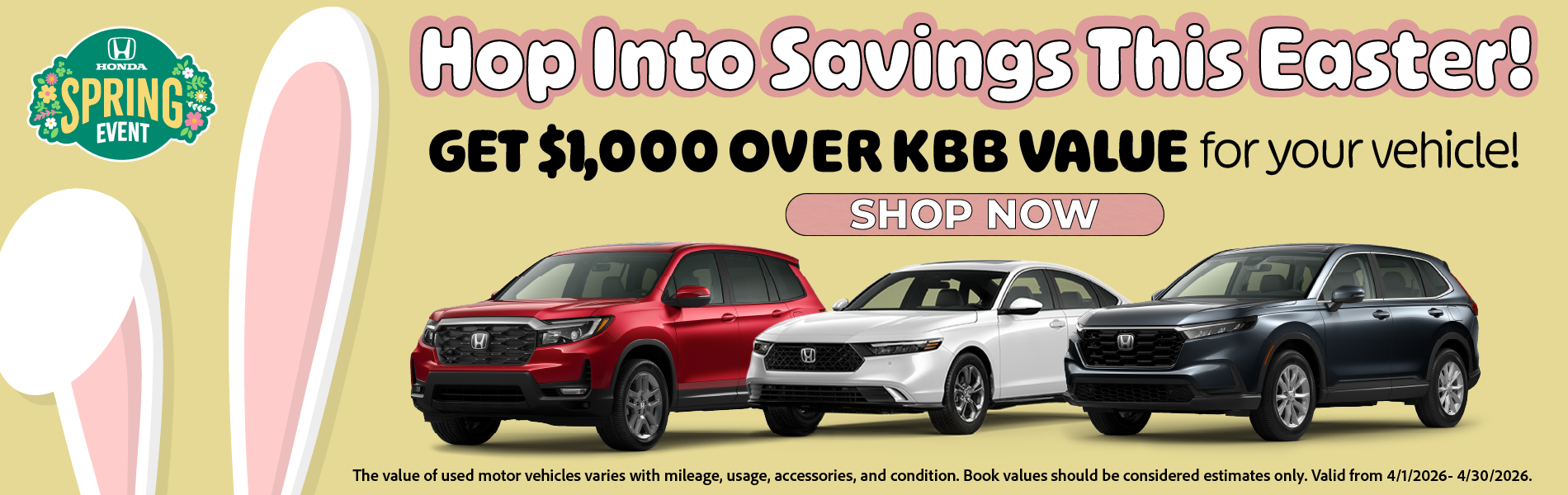 hop into savings this easter