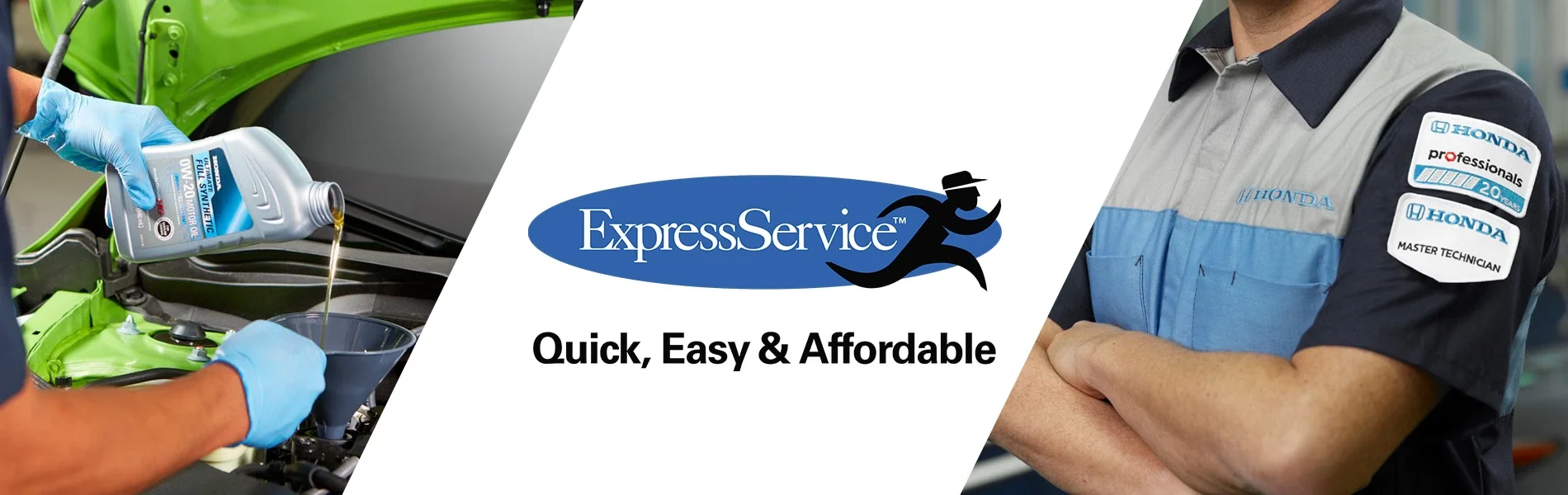 Express Service. Quick, Easy, & Affordable.